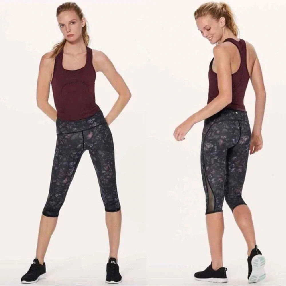Lululemon train times frozen flourish